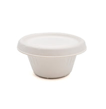 Load image into Gallery viewer, 2oz BIOTREE Bagassesauce cup with lid (1000 set)