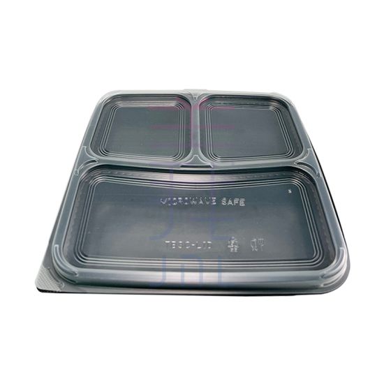 MSC 3 compartment Leak proof bento box (300pcs)