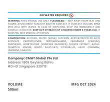 Load image into Gallery viewer, TS CHEM [500 ML] Immunity Boosting Hand Sanitizer
