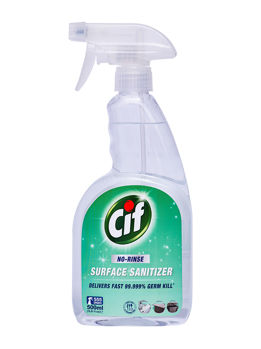 CIF No-Rinse food safe Surface Sanitizer 500ml